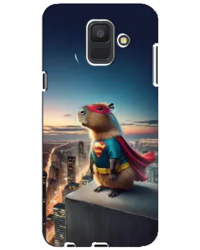 Чехол для Samsung Galaxy A6 2018 (A600F) с картинкой «Капи-мен супергерой» Чехол для Samsung Galaxy A6 2018 (A600F) с картинкой «Капи-мен супергерой»