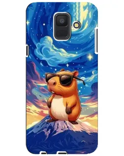Чехол для Samsung Galaxy A6 2018 (A600F) с картинкой «Капибара Ван Гога» Чехол для Samsung Galaxy A6 2018 (A600F) с картинкой «Капибара Ван Гога»