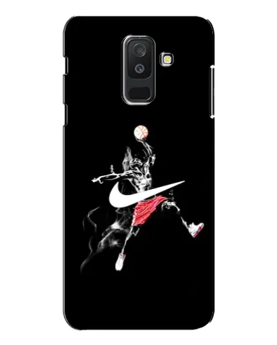 Чехол для Samsung Galaxy A6 Plus 2018 (A605) с картинкой «Jordan Jumpman»