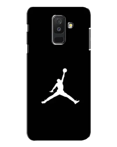 Чехол для Samsung Galaxy A6 Plus 2018 (A605) с картинкой «Jordan Silhouette»