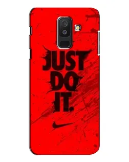 Чехол для Samsung Galaxy A6 Plus 2018 (A605) с картинкой «Nike Just Do It»