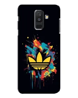 Чехол для Samsung Galaxy A6 Plus 2018 (A605) с картинкой «Adidas Splash»