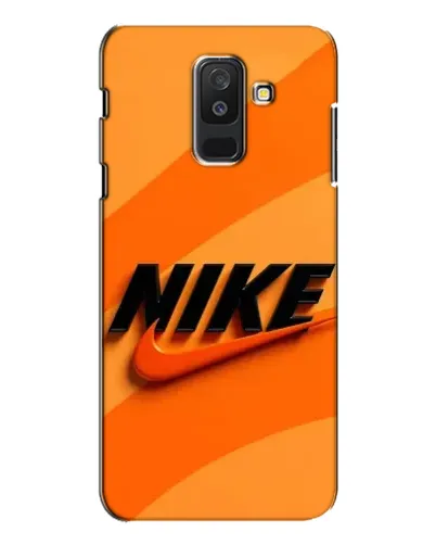Чехол для Samsung Galaxy A6 Plus 2018 (A605) с картинкой «Оранжевый драйв Nike» Чехол для Samsung Galaxy A6 Plus 2018 (A605) с картинкой «Оранжевый драйв Nike»