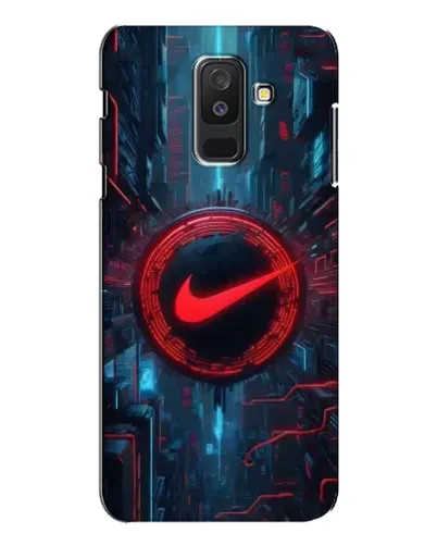 Чехол для Samsung Galaxy A6 Plus 2018 (A605) с картинкой «Техногенный стиль Nike» Чехол для Samsung Galaxy A6 Plus 2018 (A605) с картинкой «Техногенный стиль Nike»