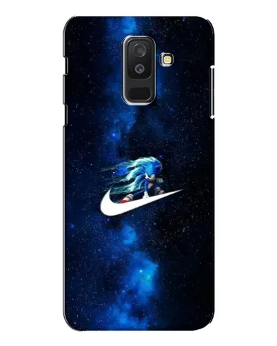 Чехол для Samsung Galaxy A6 Plus 2018 (A605) с картинкой «Звездный путь Nike» Чехол для Samsung Galaxy A6 Plus 2018 (A605) с картинкой «Звездный путь Nike»