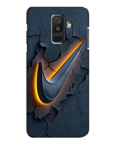 Чехол для Samsung Galaxy A6 Plus 2018 (A605) с картинкой «Объемный логотип Найк» Чехол для Samsung Galaxy A6 Plus 2018 (A605) с картинкой «Объемный логотип Найк»