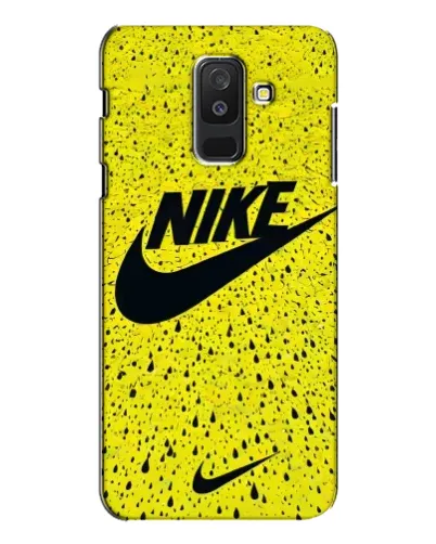 Чехол для Samsung Galaxy A6 Plus 2018 (A605) с картинкой «Желтый текстурный Nike» Чехол для Samsung Galaxy A6 Plus 2018 (A605) с картинкой «Желтый текстурный Nike»