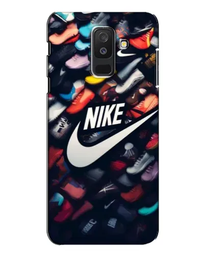 Чехол для Samsung Galaxy A6 Plus 2018 (A605) с картинкой «Коллекция кроссовок Nike» Чехол для Samsung Galaxy A6 Plus 2018 (A605) с картинкой «Коллекция кроссовок Nike»
