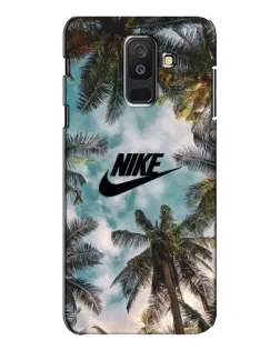 Чехол для Samsung Galaxy A6 Plus 2018 (A605) с картинкой «Тропический принт Nike» Чехол для Samsung Galaxy A6 Plus 2018 (A605) с картинкой «Тропический принт Nike»