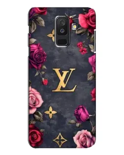Чехол для Samsung Galaxy A6 Plus 2018 (A605) с картинкой «Цветочный Louis Vuitton»