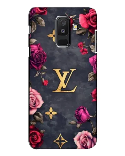 Чехол для Samsung Galaxy A6 Plus 2018 (A605) с картинкой «Цветочный Louis Vuitton»