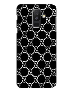 Чехол для Samsung Galaxy A6 Plus 2018 (A605) с картинкой «Gucci — сетчатый паттерн»