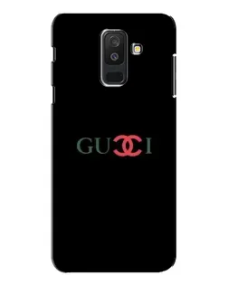 Чехол для Samsung Galaxy A6 Plus 2018 (A605) с картинкой «Gucci — красный градиент»