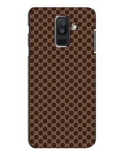 Чехол для Samsung Galaxy A6 Plus 2018 (A605) с картинкой «Gucci — шоколадная сетка»
