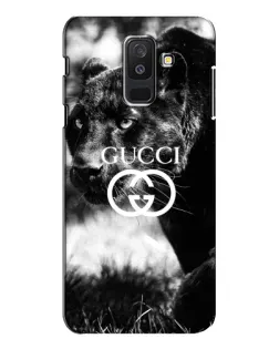 Чехол для Samsung Galaxy A6 Plus 2018 (A605) с картинкой «Gucci — дикая природа»