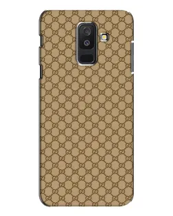 Чехол для Samsung Galaxy A6 Plus 2018 (A605) с картинкой «Gucci — классический беж»