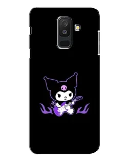Чехол для Samsung Galaxy A6 Plus 2018 (A605) с картинкой «Электрическая Kuromi» Чехол для Samsung Galaxy A6 Plus 2018 (A605) с картинкой «Электрическая Kuromi»