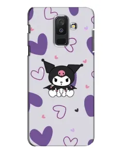 Чехол для Samsung Galaxy A6 Plus 2018 (A605) с картинкой «Kuromi и лавандовые сердца» Чехол для Samsung Galaxy A6 Plus 2018 (A605) с картинкой «Kuromi и лавандовые сердца»