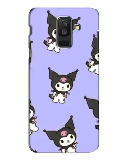 Чехол для Samsung Galaxy A6 Plus 2018 (A605) с картинкой «Паттерн с Kuromi» Чехол для Samsung Galaxy A6 Plus 2018 (A605) с картинкой «Паттерн с Kuromi»