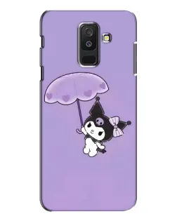 Чехол для Samsung Galaxy A6 Plus 2018 (A605) с картинкой «Kuromi с зонтиком» Чехол для Samsung Galaxy A6 Plus 2018 (A605) с картинкой «Kuromi с зонтиком»