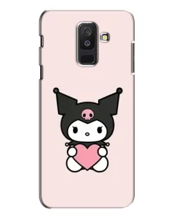 Чехол для Samsung Galaxy A6 Plus 2018 (A605) с картинкой «Kuromi и сердце» Чехол для Samsung Galaxy A6 Plus 2018 (A605) с картинкой «Kuromi и сердце»