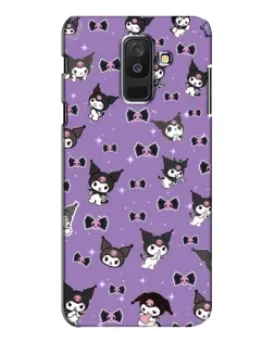 Чехол для Samsung Galaxy A6 Plus 2018 (A605) с картинкой «Kuromi — паттерн» Чехол для Samsung Galaxy A6 Plus 2018 (A605) с картинкой «Kuromi — паттерн»