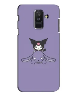 Чехол для Samsung Galaxy A6 Plus 2018 (A605) с картинкой «Kuromi на лиловом фоне» Чехол для Samsung Galaxy A6 Plus 2018 (A605) с картинкой «Kuromi на лиловом фоне»