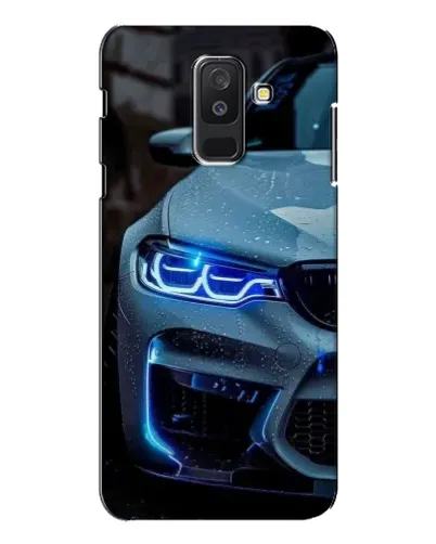 Чехол для Samsung Galaxy A6 Plus 2018 (A605) с картинкой «Взгляд BMW с синими фарами» Чехол для Samsung Galaxy A6 Plus 2018 (A605) с картинкой «Взгляд BMW с синими фарами»
