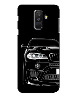 Чехол для Samsung Galaxy A6 Plus 2018 (A605) с картинкой «Темный силуэт BMW» Чехол для Samsung Galaxy A6 Plus 2018 (A605) с картинкой «Темный силуэт BMW»
