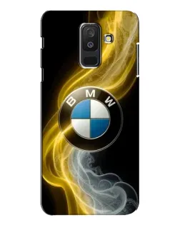 Чехол для Samsung Galaxy A6 Plus 2018 (A605) с картинкой «Золотистый дым BMW» Чехол для Samsung Galaxy A6 Plus 2018 (A605) с картинкой «Золотистый дым BMW»