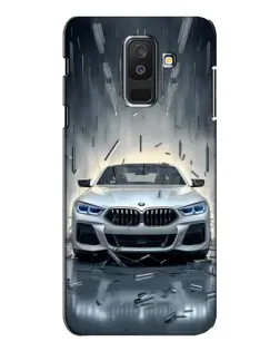 Чехол для Samsung Galaxy A6 Plus 2018 (A605) с картинкой «BMW в свете фар» Чехол для Samsung Galaxy A6 Plus 2018 (A605) с картинкой «BMW в свете фар»