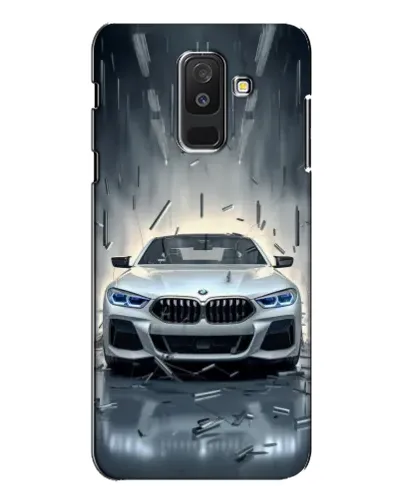 Чехол для Samsung Galaxy A6 Plus 2018 (A605) с картинкой «BMW в свете фар» Чехол для Samsung Galaxy A6 Plus 2018 (A605) с картинкой «BMW в свете фар»