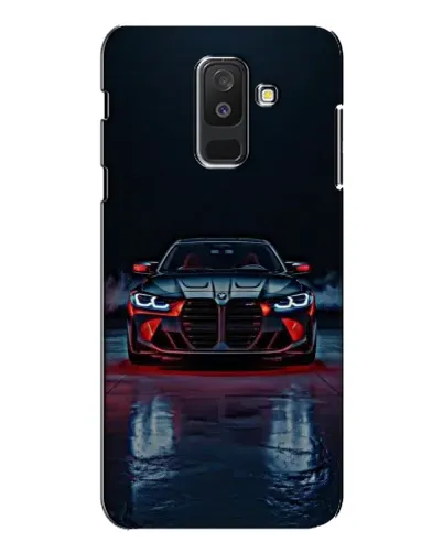 Чехол для Samsung Galaxy A6 Plus 2018 (A605) с картинкой «BMW на мокрой дороге» Чехол для Samsung Galaxy A6 Plus 2018 (A605) с картинкой «BMW на мокрой дороге»