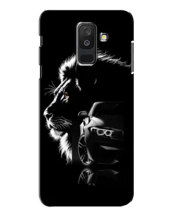 Чехол для Samsung Galaxy A6 Plus 2018 (A605) с картинкой «BMW и лев» Чехол для Samsung Galaxy A6 Plus 2018 (A605) с картинкой «BMW и лев»