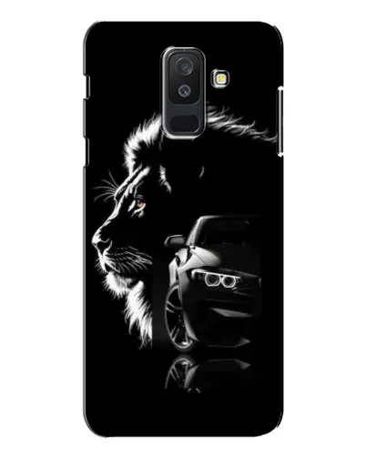 Чехол для Samsung Galaxy A6 Plus 2018 (A605) с картинкой «BMW и лев» Чехол для Samsung Galaxy A6 Plus 2018 (A605) с картинкой «BMW и лев»