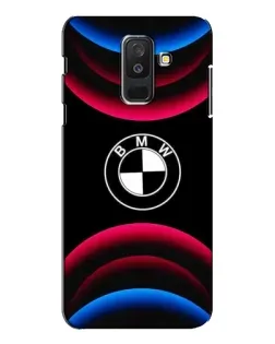 Чехол для Samsung Galaxy A6 Plus 2018 (A605) с картинкой «Логотип BMW и неоновые дуги» Чехол для Samsung Galaxy A6 Plus 2018 (A605) с картинкой «Логотип BMW и неоновые дуги»