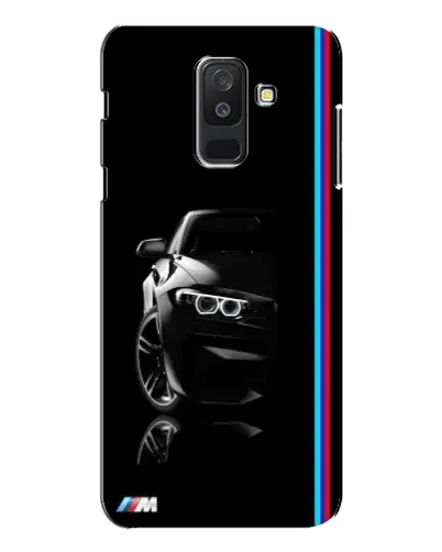 Чехол для Samsung Galaxy A6 Plus 2018 (A605) с картинкой «Силуэт BMW в темноте» Чехол для Samsung Galaxy A6 Plus 2018 (A605) с картинкой «Силуэт BMW в темноте»