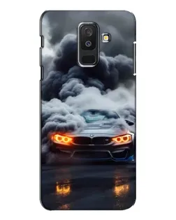 Чехол для Samsung Galaxy A6 Plus 2018 (A605) с картинкой «BMW в дыму» Чехол для Samsung Galaxy A6 Plus 2018 (A605) с картинкой «BMW в дыму»