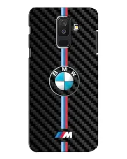 Чехол для Samsung Galaxy A6 Plus 2018 (A605) с картинкой «Эмблема BMW и карбон» Чехол для Samsung Galaxy A6 Plus 2018 (A605) с картинкой «Эмблема BMW и карбон»