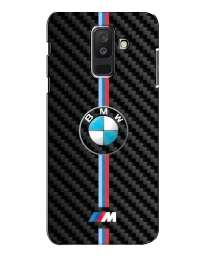 Чехол для Samsung Galaxy A6 Plus 2018 (A605) с картинкой «Эмблема BMW и карбон» Чехол для Samsung Galaxy A6 Plus 2018 (A605) с картинкой «Эмблема BMW и карбон»