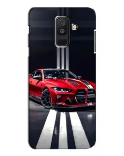 Чехол для Samsung Galaxy A6 Plus 2018 (A605) с картинкой «Красная BMW на дороге» Чехол для Samsung Galaxy A6 Plus 2018 (A605) с картинкой «Красная BMW на дороге»