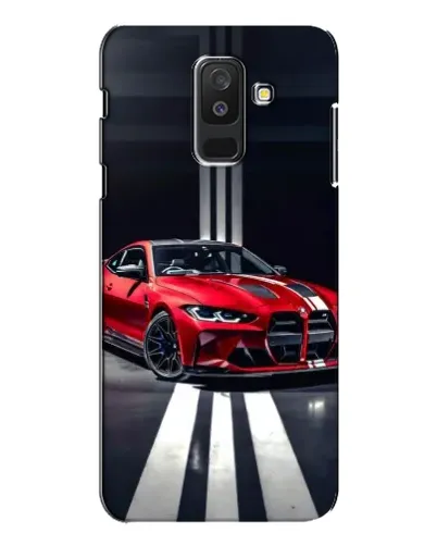 Чехол для Samsung Galaxy A6 Plus 2018 (A605) с картинкой «Красная BMW на дороге» Чехол для Samsung Galaxy A6 Plus 2018 (A605) с картинкой «Красная BMW на дороге»