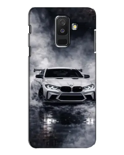Чехол для Samsung Galaxy A6 Plus 2018 (A605) с картинкой «BMW сквозь туман» Чехол для Samsung Galaxy A6 Plus 2018 (A605) с картинкой «BMW сквозь туман»