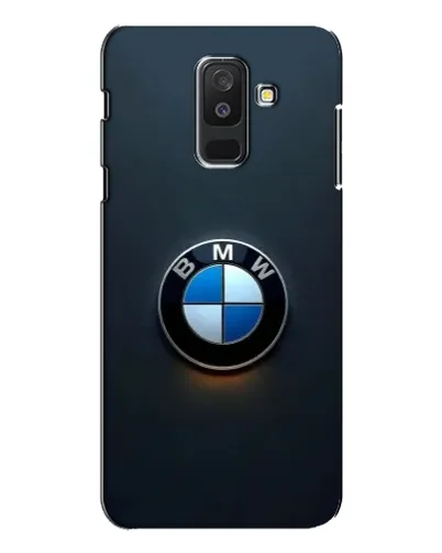 Чехол для Samsung Galaxy A6 Plus 2018 (A605) с картинкой «Логотип BMW — минимализм» Чехол для Samsung Galaxy A6 Plus 2018 (A605) с картинкой «Логотип BMW — минимализм»