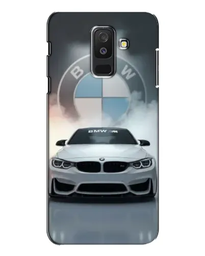 Чехол для Samsung Galaxy A6 Plus 2018 (A605) с картинкой «BMW в белом дыму» Чехол для Samsung Galaxy A6 Plus 2018 (A605) с картинкой «BMW в белом дыму»