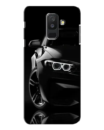 Чехол для Samsung Galaxy A6 Plus 2018 (A605) с картинкой «Черная BMW — профиль» Чехол для Samsung Galaxy A6 Plus 2018 (A605) с картинкой «Черная BMW — профиль»