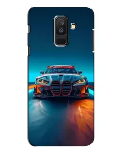 Чехол для Samsung Galaxy A6 Plus 2018 (A605) с картинкой «BMW — огни неона» Чехол для Samsung Galaxy A6 Plus 2018 (A605) с картинкой «BMW — огни неона»