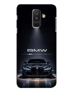 Чехол для Samsung Galaxy A6 Plus 2018 (A605) с картинкой «BMW сквозь ночной город» Чехол для Samsung Galaxy A6 Plus 2018 (A605) с картинкой «BMW сквозь ночной город»