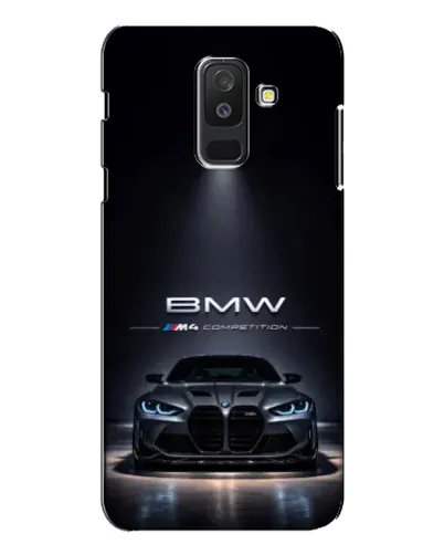 Чехол для Samsung Galaxy A6 Plus 2018 (A605) с картинкой «BMW сквозь ночной город» Чехол для Samsung Galaxy A6 Plus 2018 (A605) с картинкой «BMW сквозь ночной город»