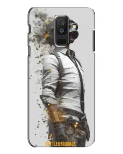 Чехол для Samsung Galaxy A6 Plus 2018 (A605) с картинкой «PUBG — боец в пыли»